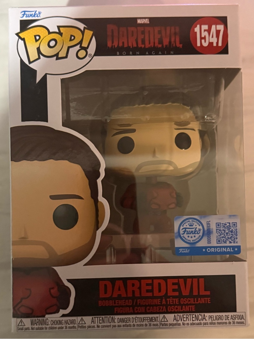 Funko Pop! Daredevil Vinyl Figure Red and Black